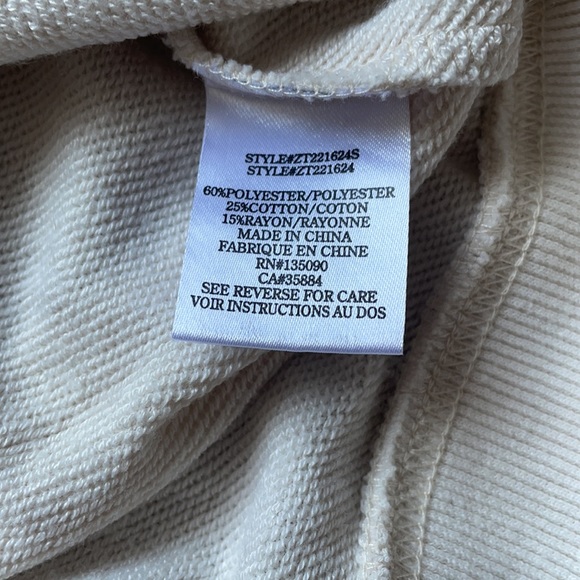 Brand New Z Supply Noa Sweatshirt - Picture 6 of 6